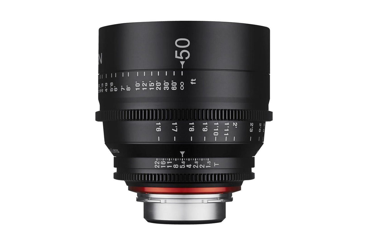 Samyang XEEN 50mm T1.5 Kinoobjektiv – 50 mm f/1.5 – für Canon EF