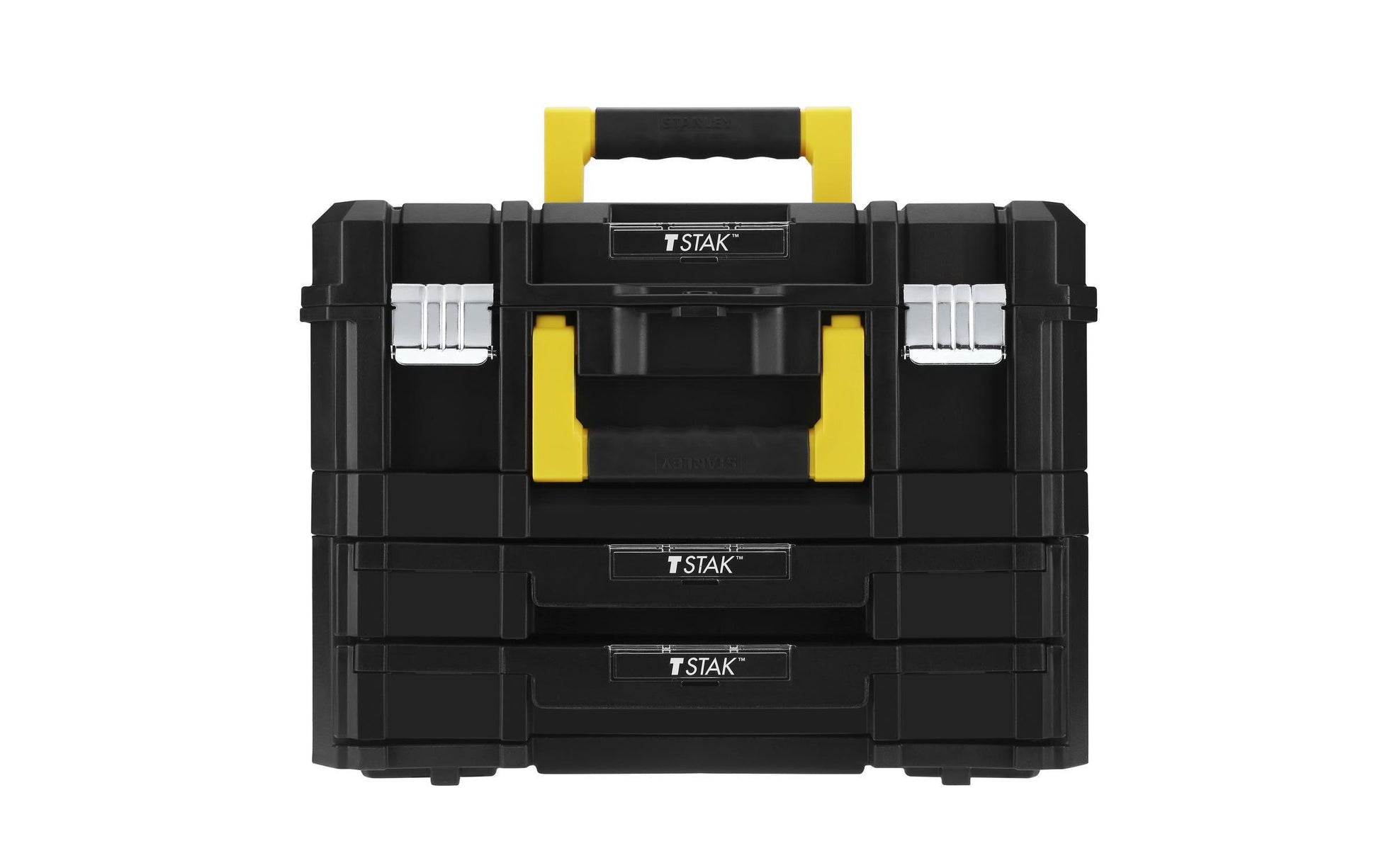 Stanley Werkzeugkasten FatMax TSTAK, 333 × 335 × 324 mm, Kunststoff, schwarz, Belastbarkeit 37,5 kg