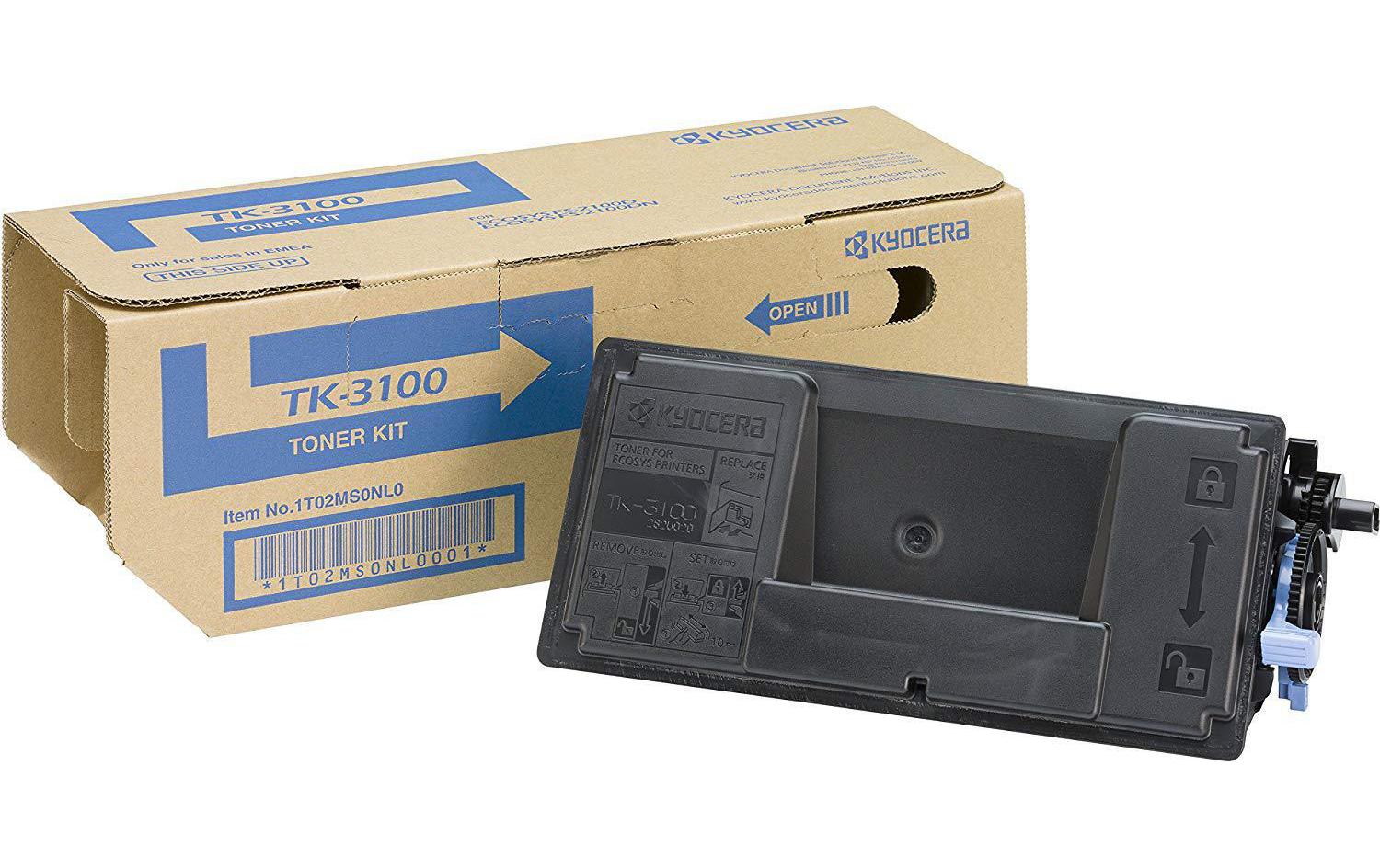 Kyocera – Toner TK-3100 – Schwarz, 12500 Seiten