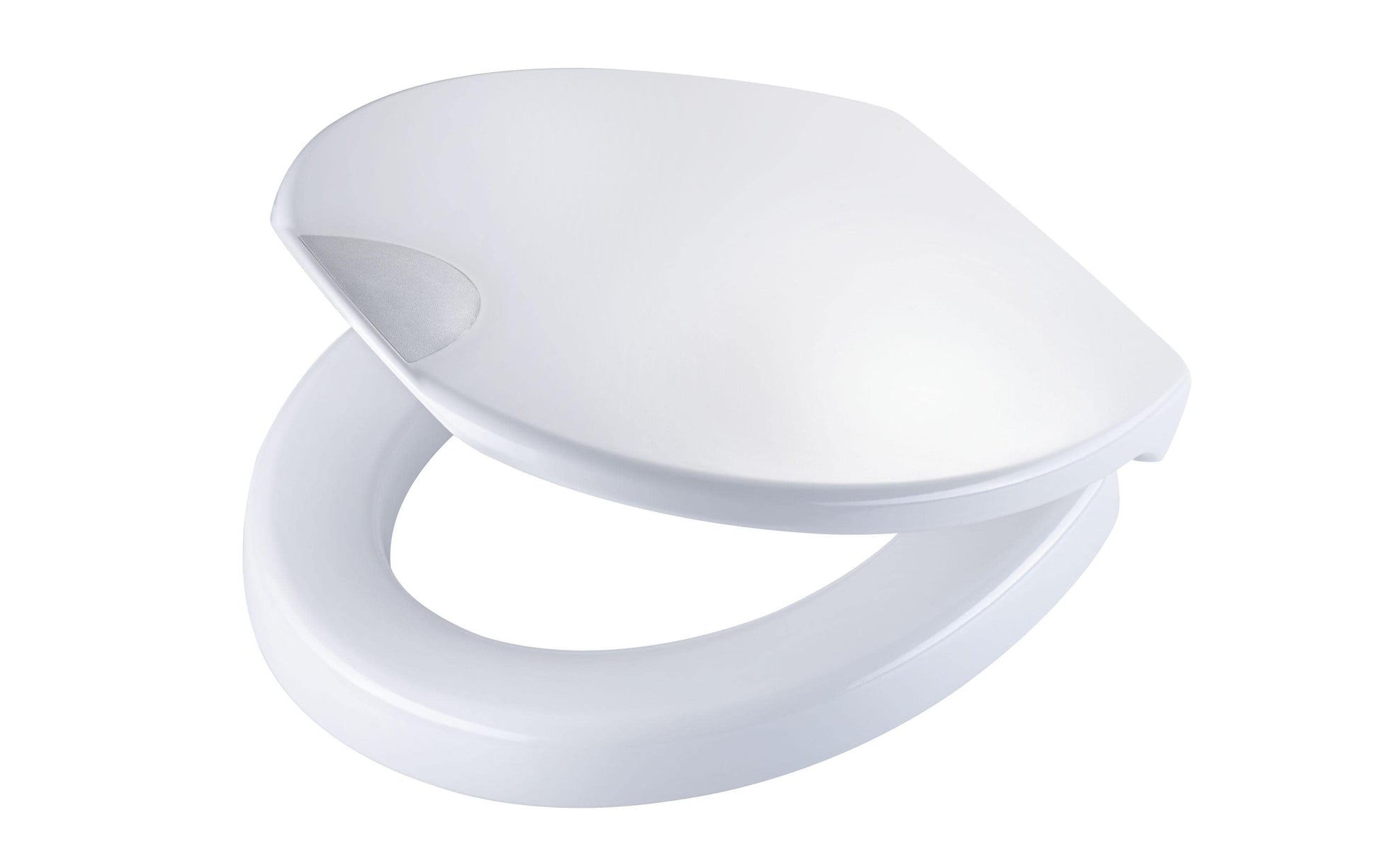 Diaqua Toilettensitz – Duroplast, Weiss, mit Deckel, mit Absenkautomatik, 37 × 44 cm