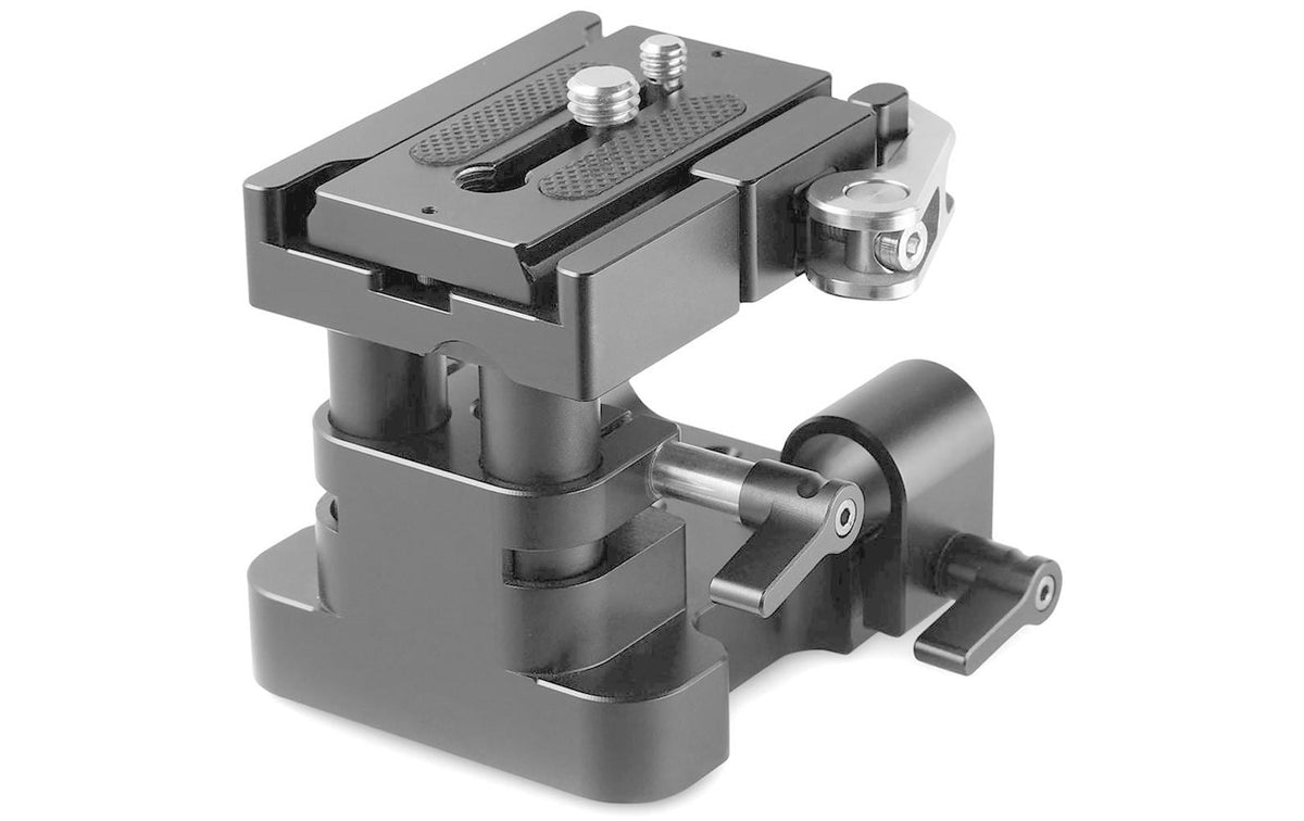 SmallRig 2092 Montageplatte – für Sony A6000, A6300, A6500 usw. – Aluminium, Schwarz – 126 × 87 × 112 mm