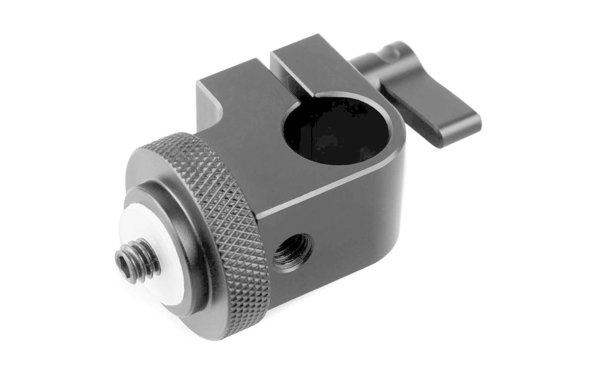 SmallRig Single RailBlock 860 Schienenblock – Aluminium, 53 × 65 × 40 mm, 60 g – 1/4" Gewinde – Schwarz