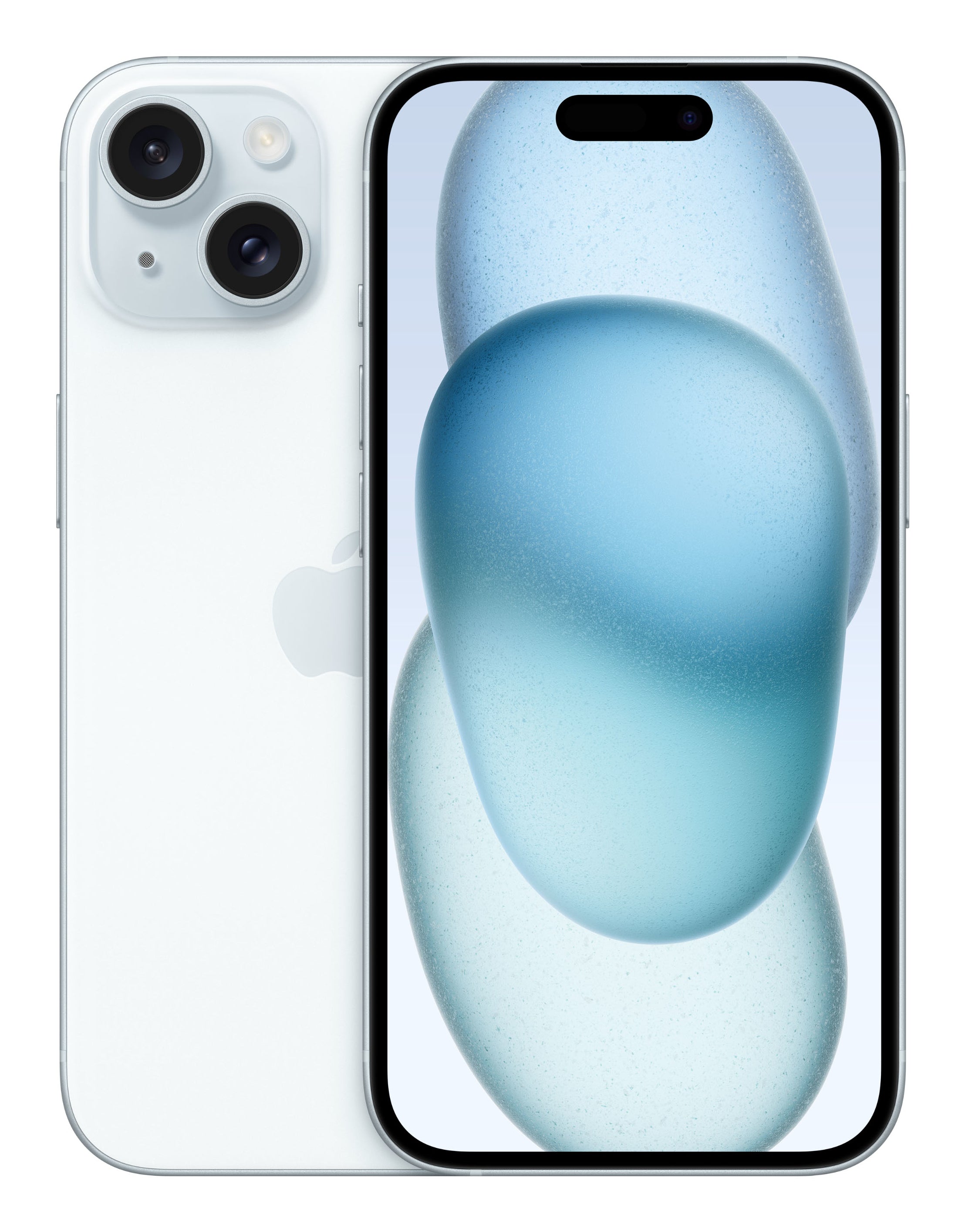 Apple iPhone 15 – blau, 6,1", 2556 × 1179, iOS 17, 128 GB, Dual-SIM, 5G, IP68, NFC