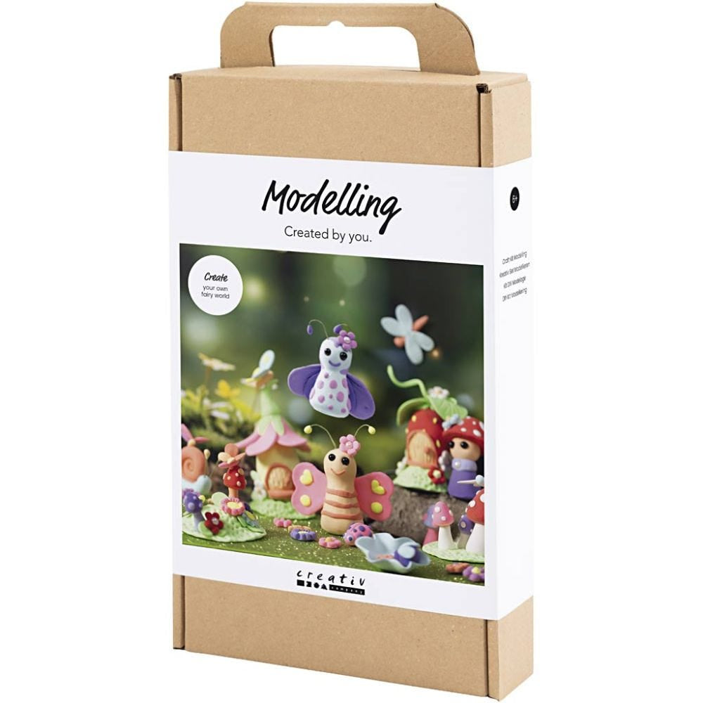 Creativ Company Knete- / Modelliermasse-Set – Fee – Mehrfarbig – ab 6 Jahren