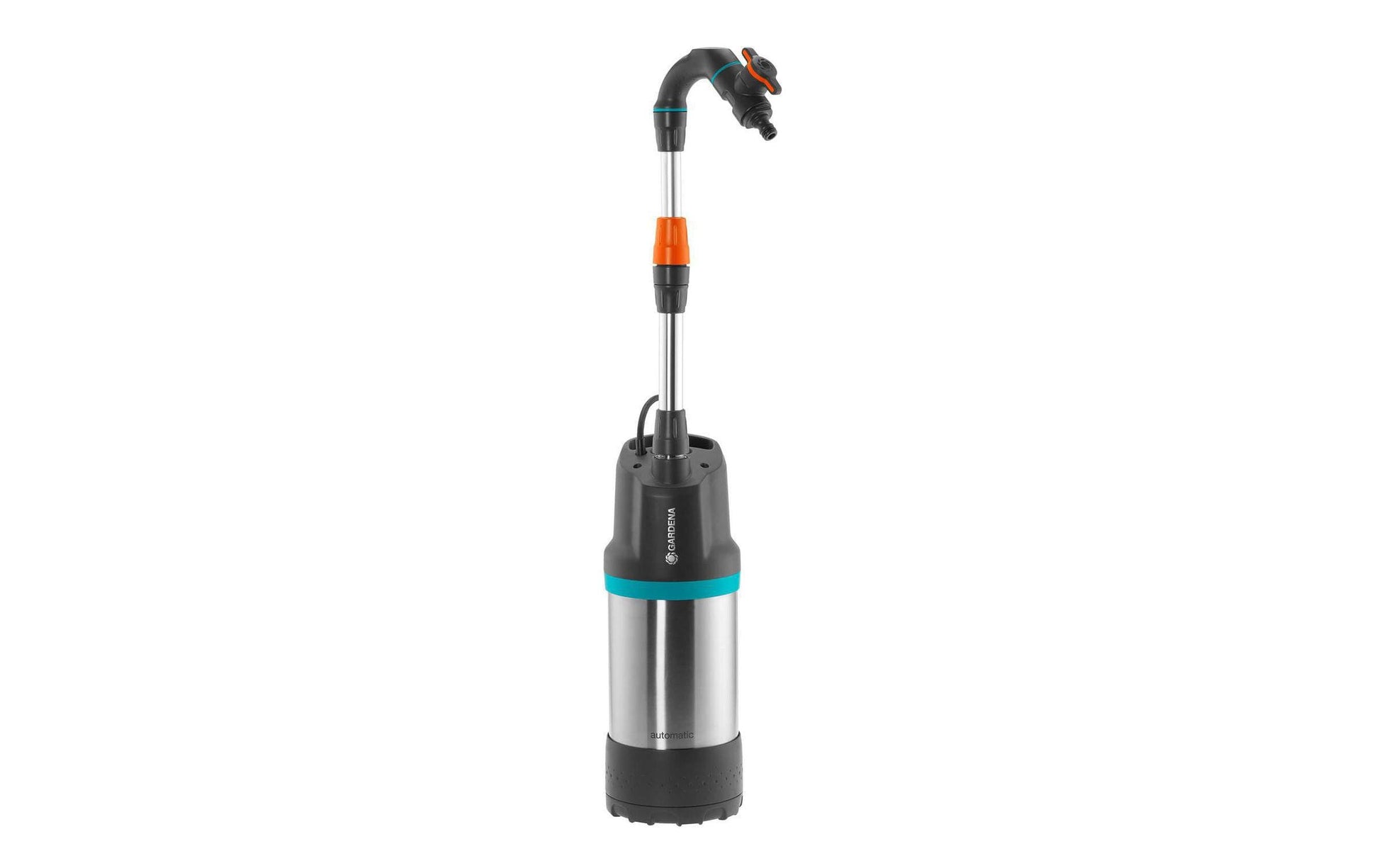Gardena 4700/2 inox Regenfasspumpe – 550 W – Fördermenge 4700 l/h, Förderhöhe 23 m – Netzbetrieb