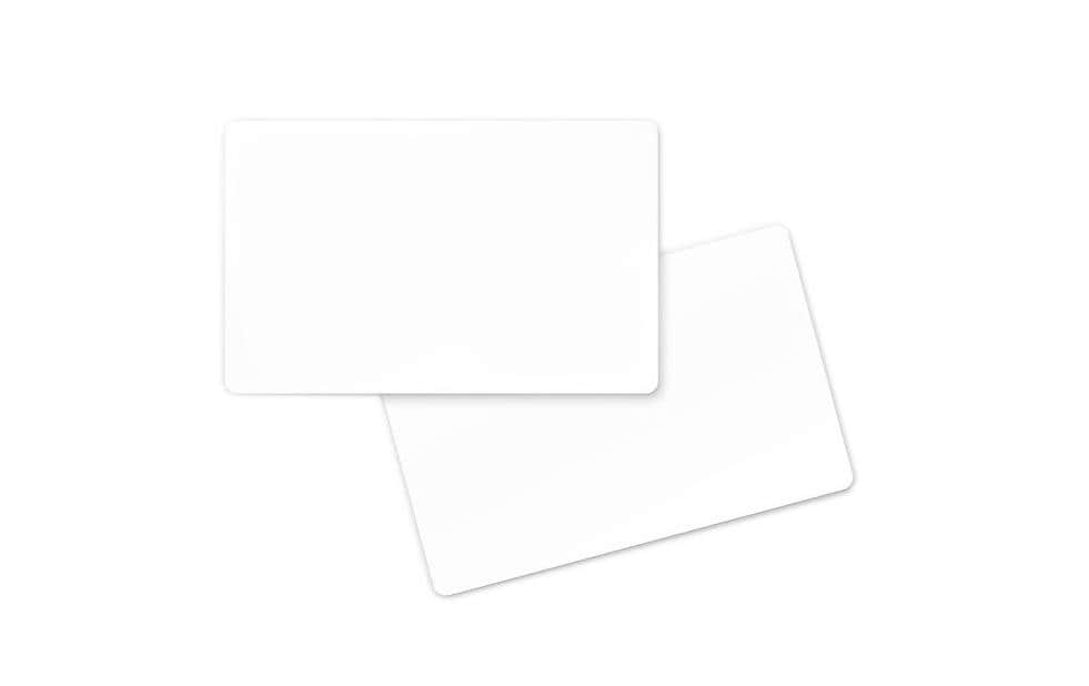 Zebra PVC Karten – 85 × 54 mm – 0,25 mm – PVC – 100 Stück