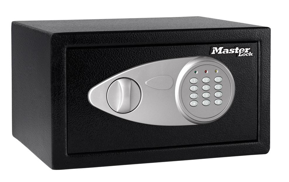 Master Lock Tresor X041ML – Elektronikschloss – 11,6 l – Schwarz