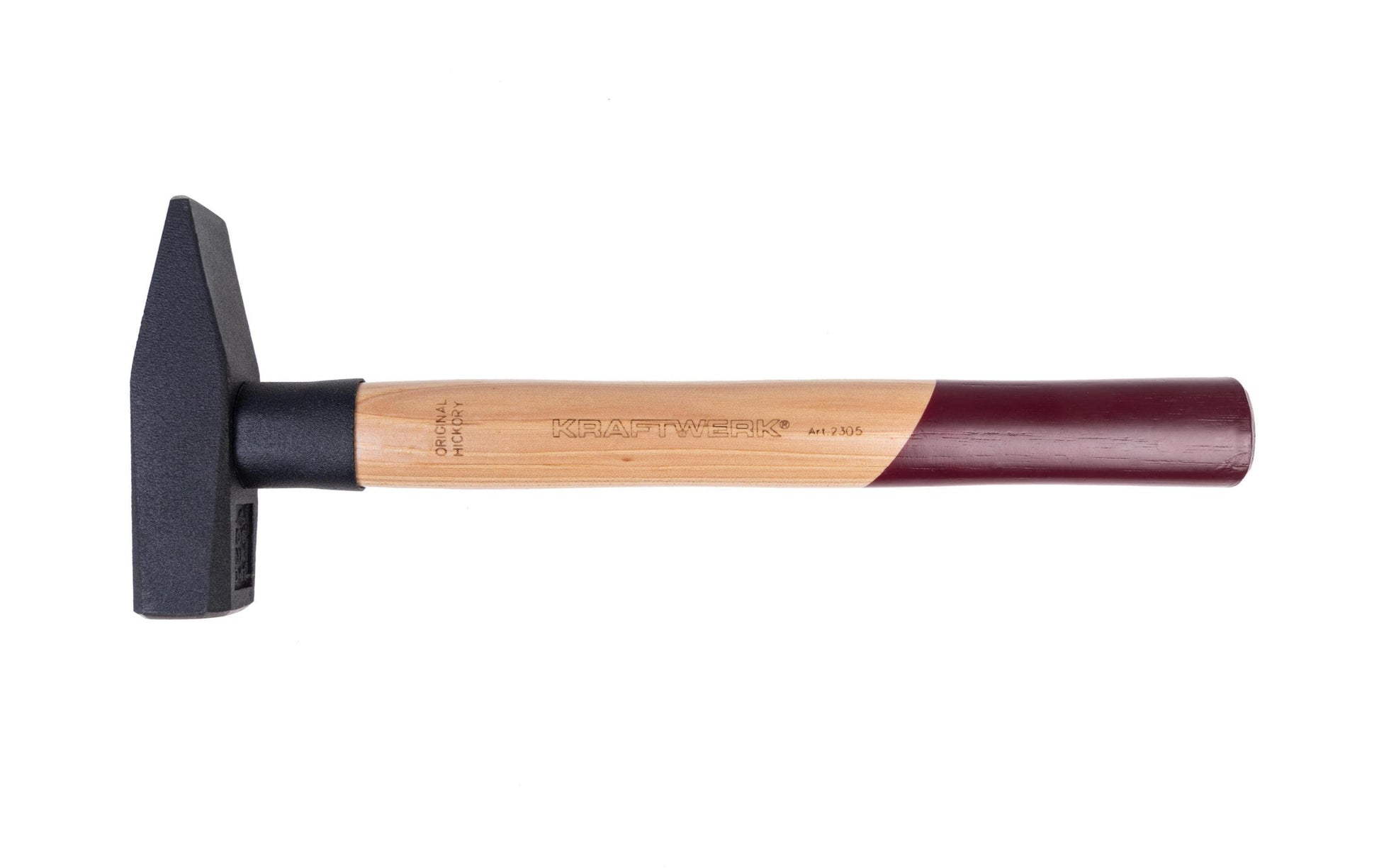 Kraftwerk 2305 Schlosserhammer DIN – Kopfgewicht 500 g, Griff Hickory
