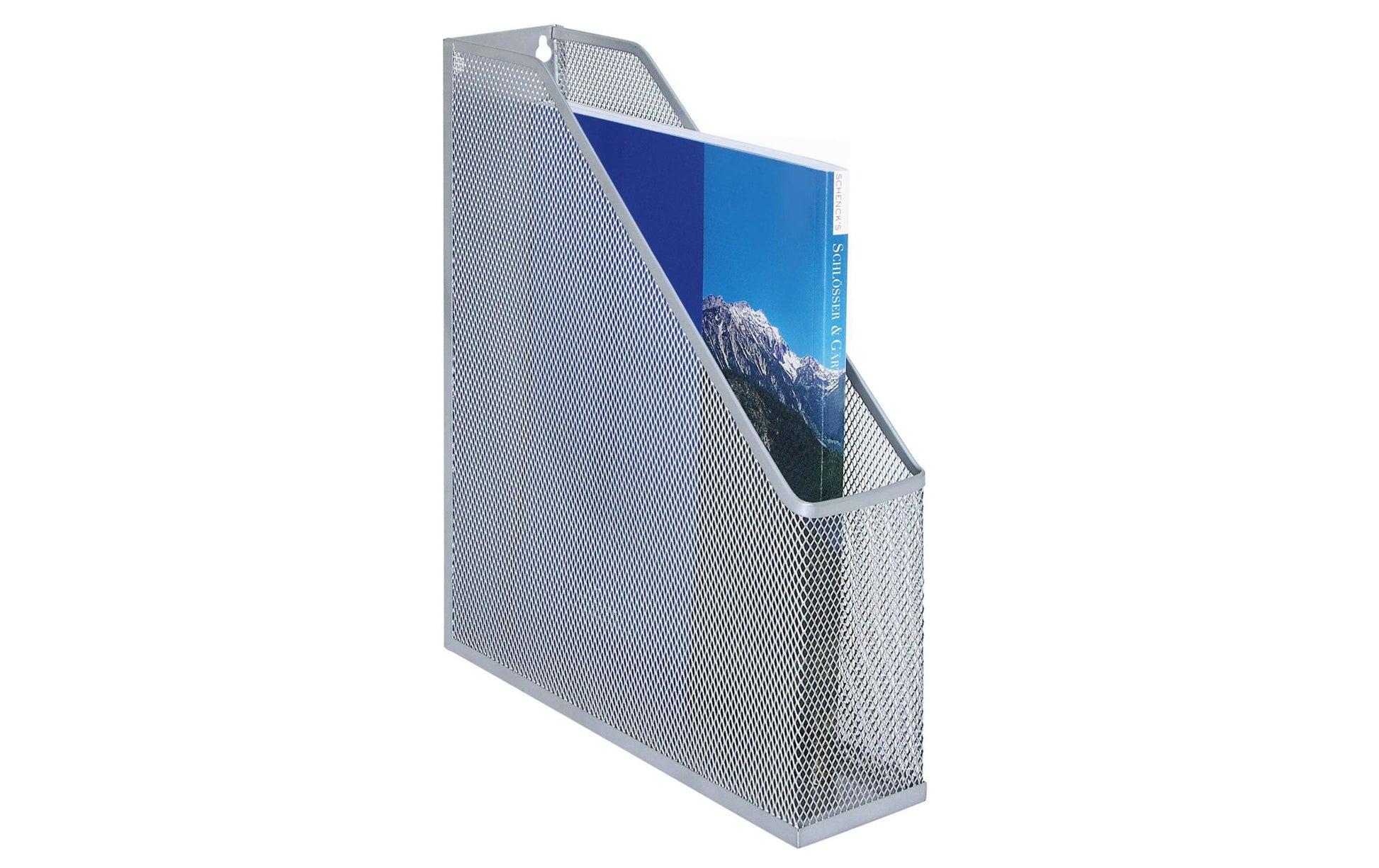 Wedo Katalogsammler – für A4 – Metall – Silber – 75 × 248 × 320 mm