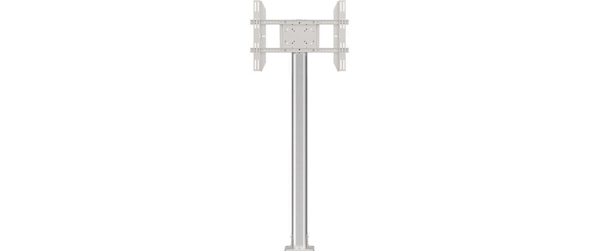 Multibrackets W 180 S – Displayständer, höhenverstellbar, bis 65", VESA 200×200, bis 60 kg, Silber