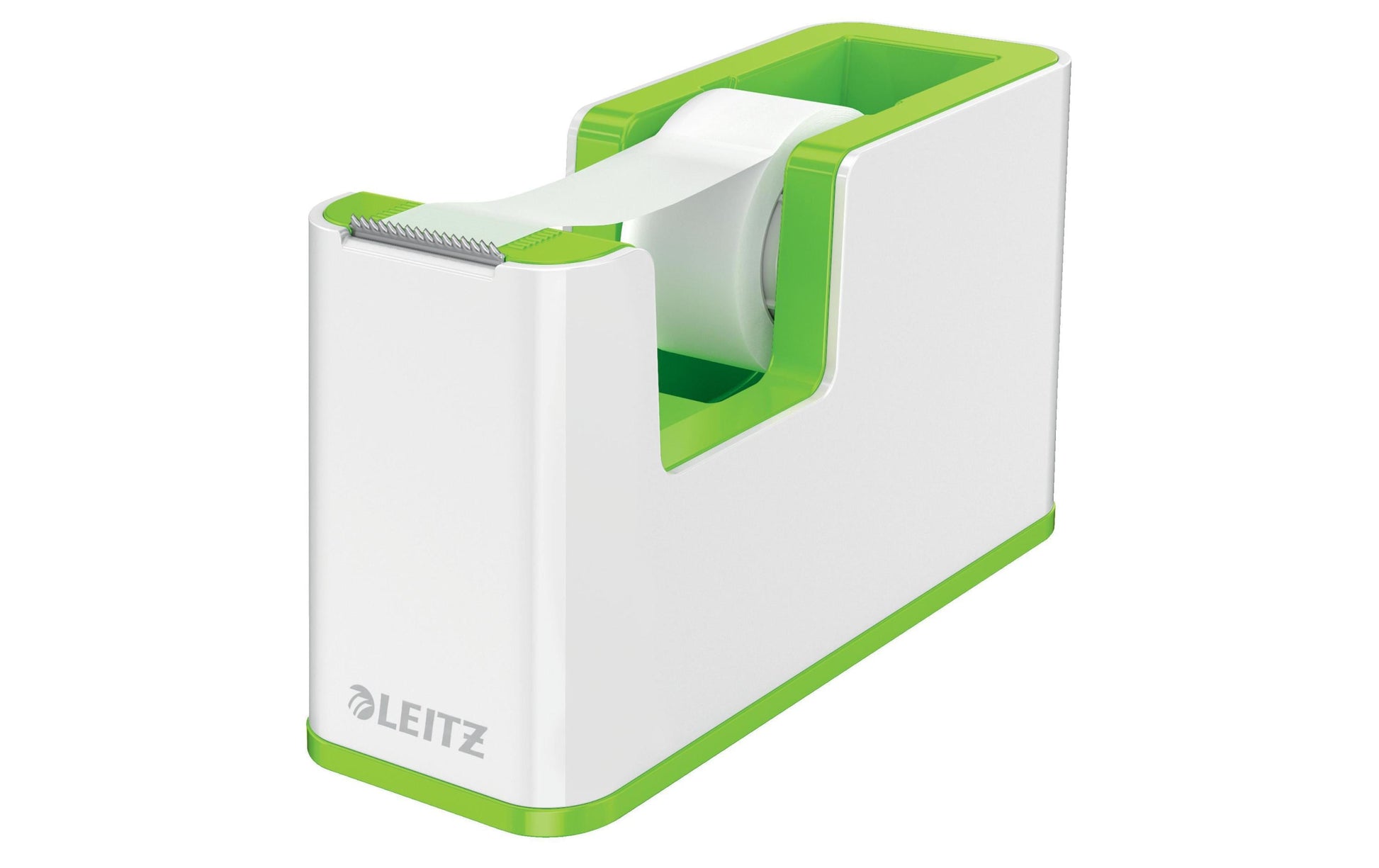 Leitz Handabroller 53641054 – Kunststoff (PS), grün, weiss