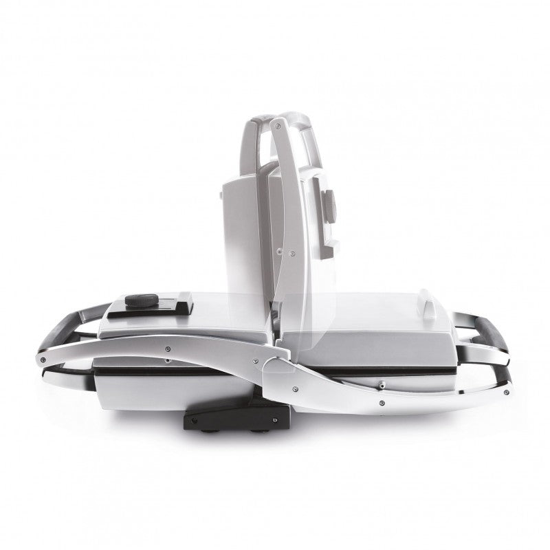Fritel Waffeleisen CW2438 – 2 Waffeln, rechteckig, 1600 W, abnehmbare Platten – Schwarz/Silber
