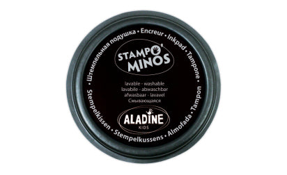Aladine – Motivstempel-Set – Bauernhof, 10 Motive sortiert, schwarzes Stempelkissen