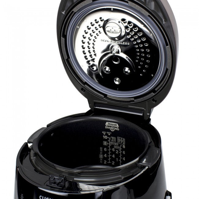 Cuckoo Reiskocher CRP-P1009S – 1,8 l, 1150 W, Warmhaltefunktion – Schwarz/Braun