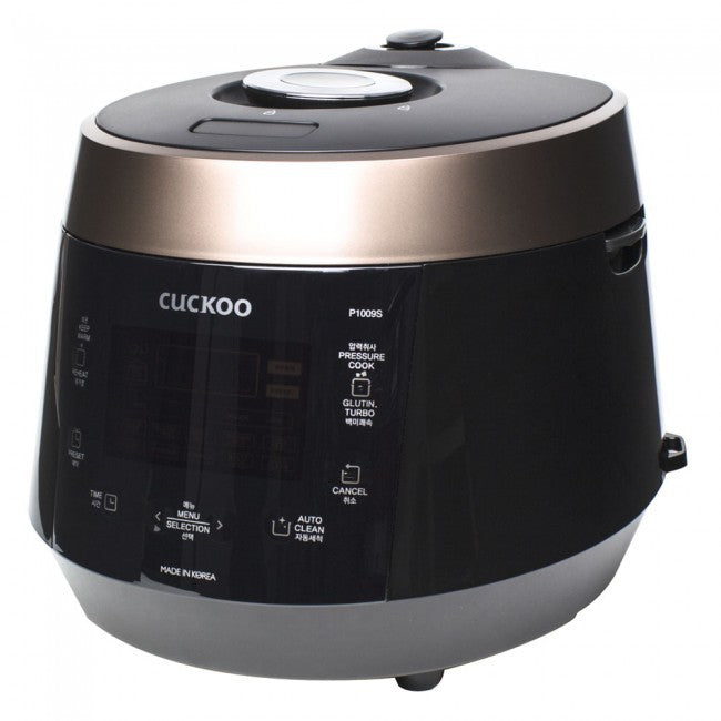 Cuckoo Reiskocher CRP-P1009S – 1,8 l, 1150 W, Warmhaltefunktion – Schwarz/Braun