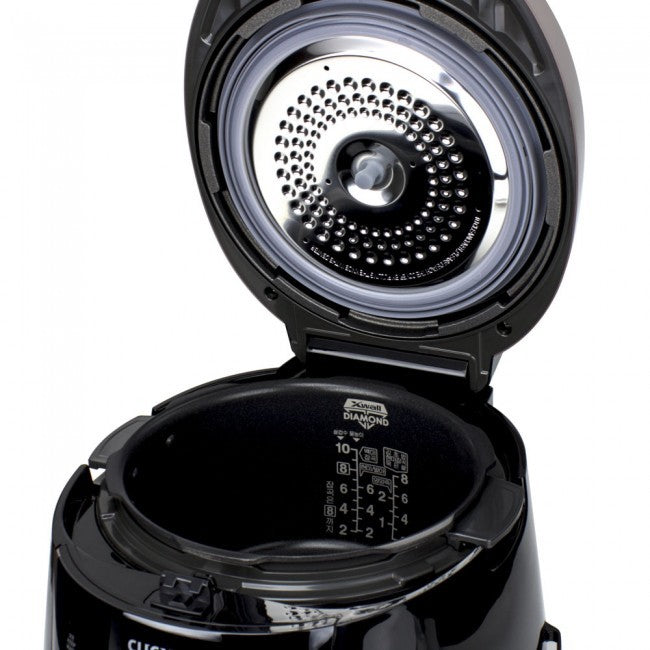 Cuckoo Reiskocher CRP-P1009S – 1,8 l, 1150 W, Warmhaltefunktion – Schwarz/Braun