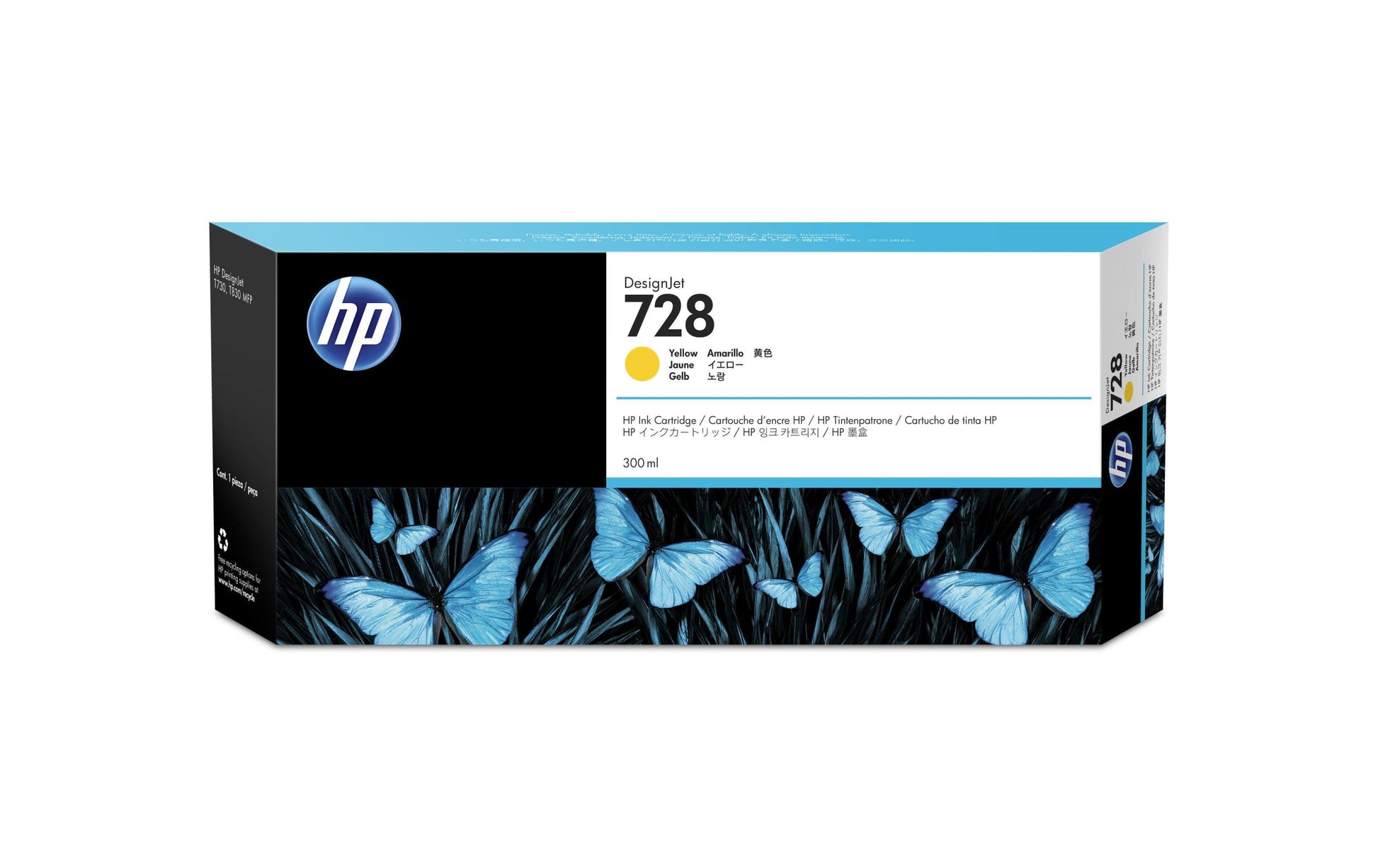 HP Tintenpatrone 728, Gelb