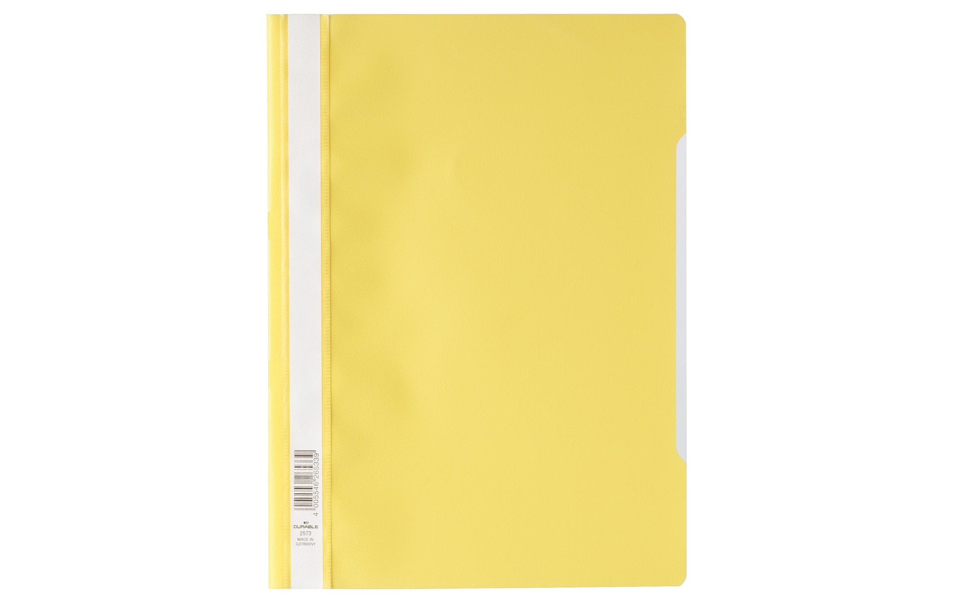 Durable Sichtbuch 2573-04 – Transparent, Gelb, PP