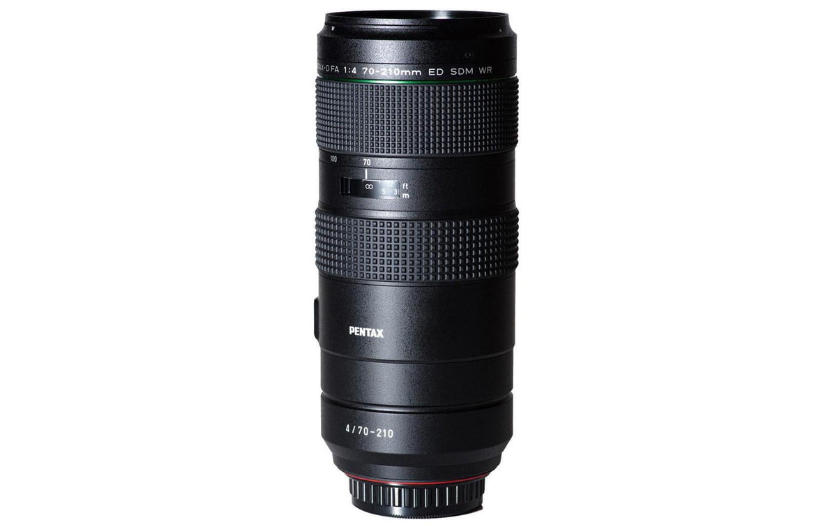 Pentax HD D-FA 70–210 mm f/4 ED SDM WR Objektiv – Pentax K – 67 mm Filter