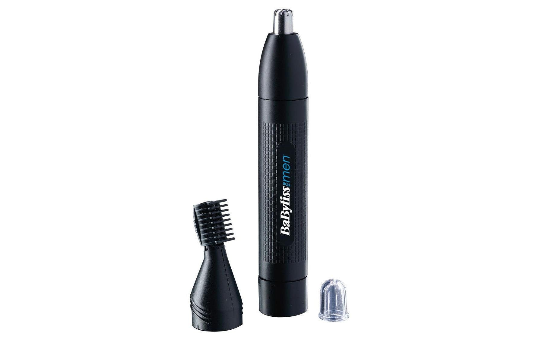 BaByliss Präzisionstrimmer E652E – Ohr & Nase, AA-Batterie inkl. – Schwarz