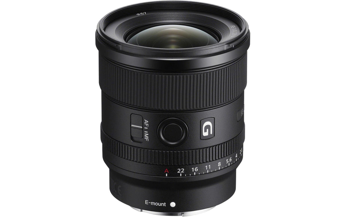 Sony FE 20 mm F1.8 G Objektiv – E-Mount – Vollformat