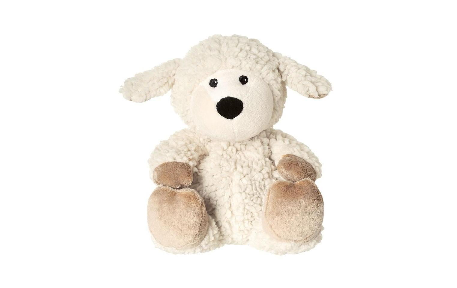 Warmies Schaf Wärme-Stofftier – 320 mm, 780 g, weiss/beige