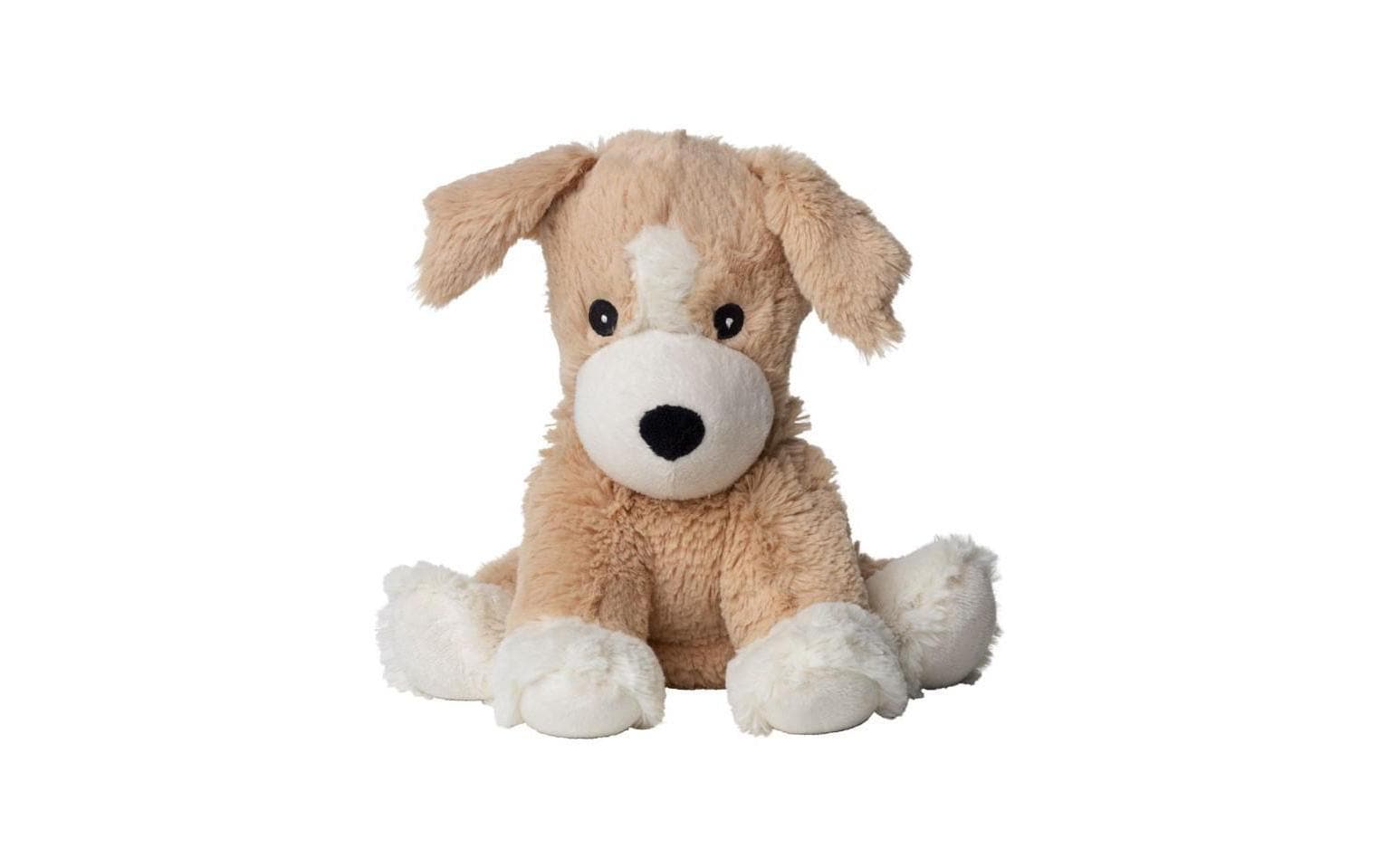 Warmies Mikrowellenbeheiztes Spielzeug – 340 mm, 780 g, weiss, beige