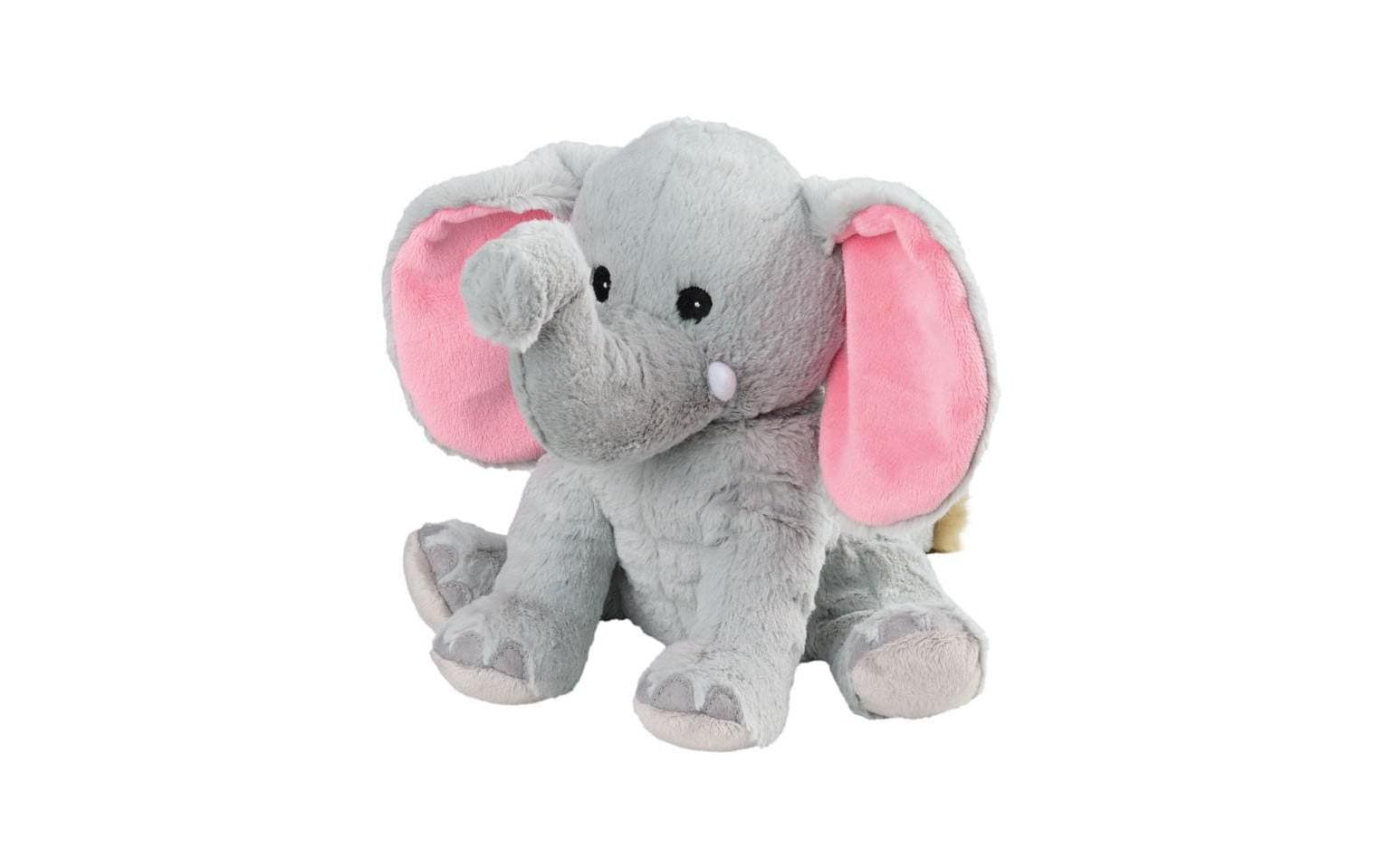 Warmies Wärme-Stofftier – 300 mm, 790 g, grau/rosa
