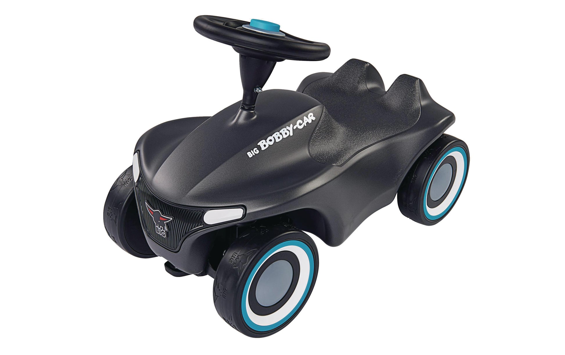 BIG Bobby-Car Neo Aufsitzauto – Anthrazit – 30 × 39 × 57 cm – ab 1 Jahr