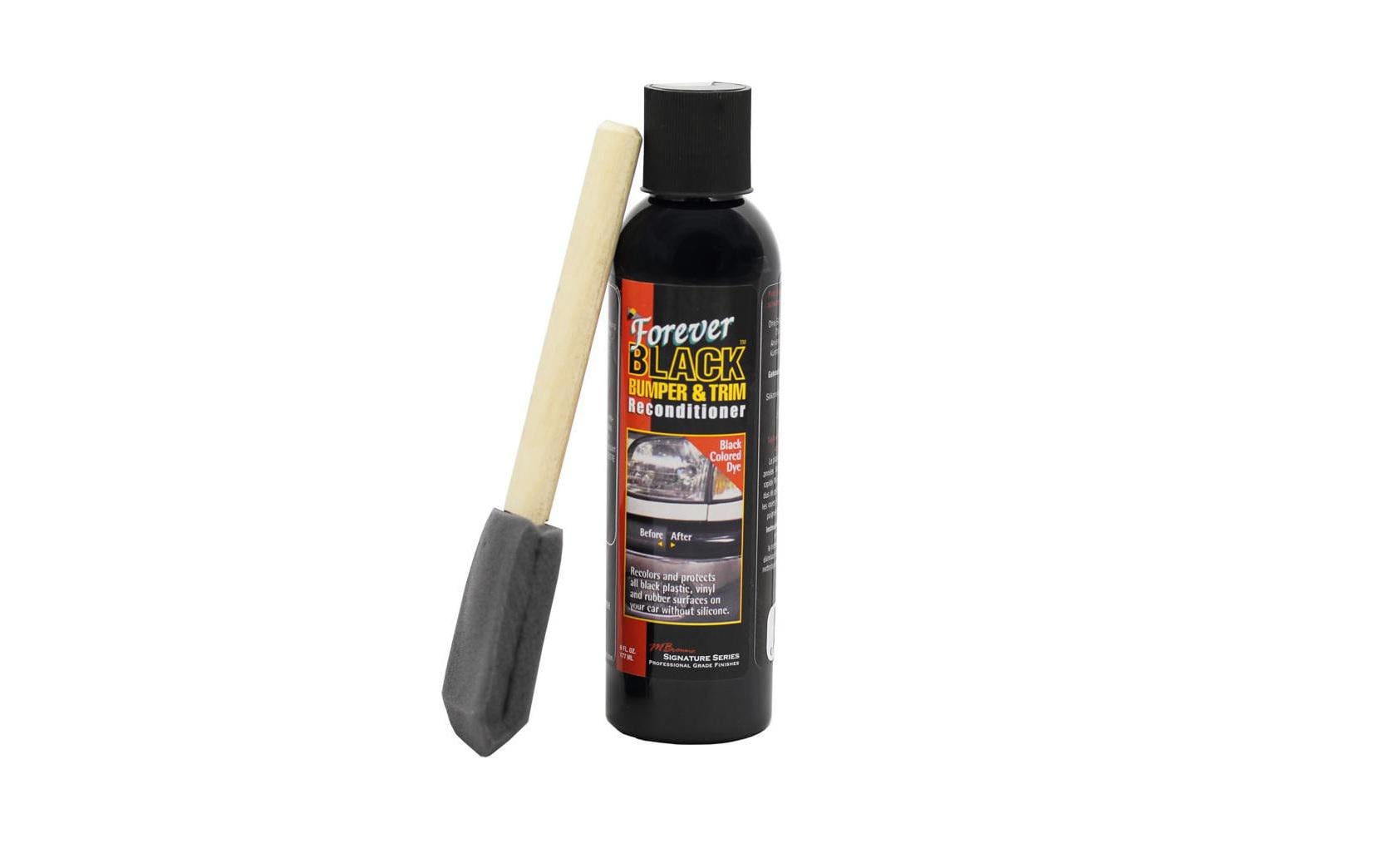 Meguiar's Forever Black Kunststoffpflege – für Stossfänger, Reifen & Felgen – 177 ml