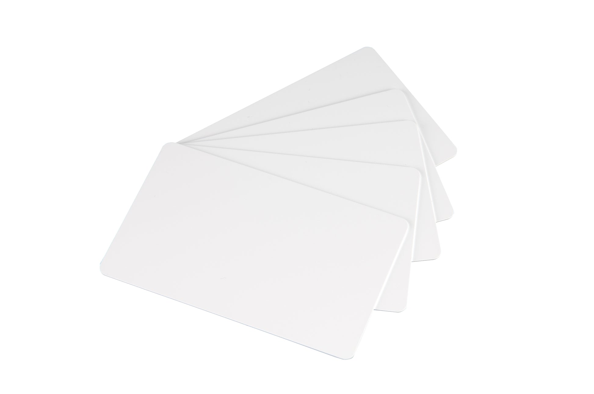 Evolis Plastikkarten – 0,76 mm – PVC, Weiss – 100 Karten