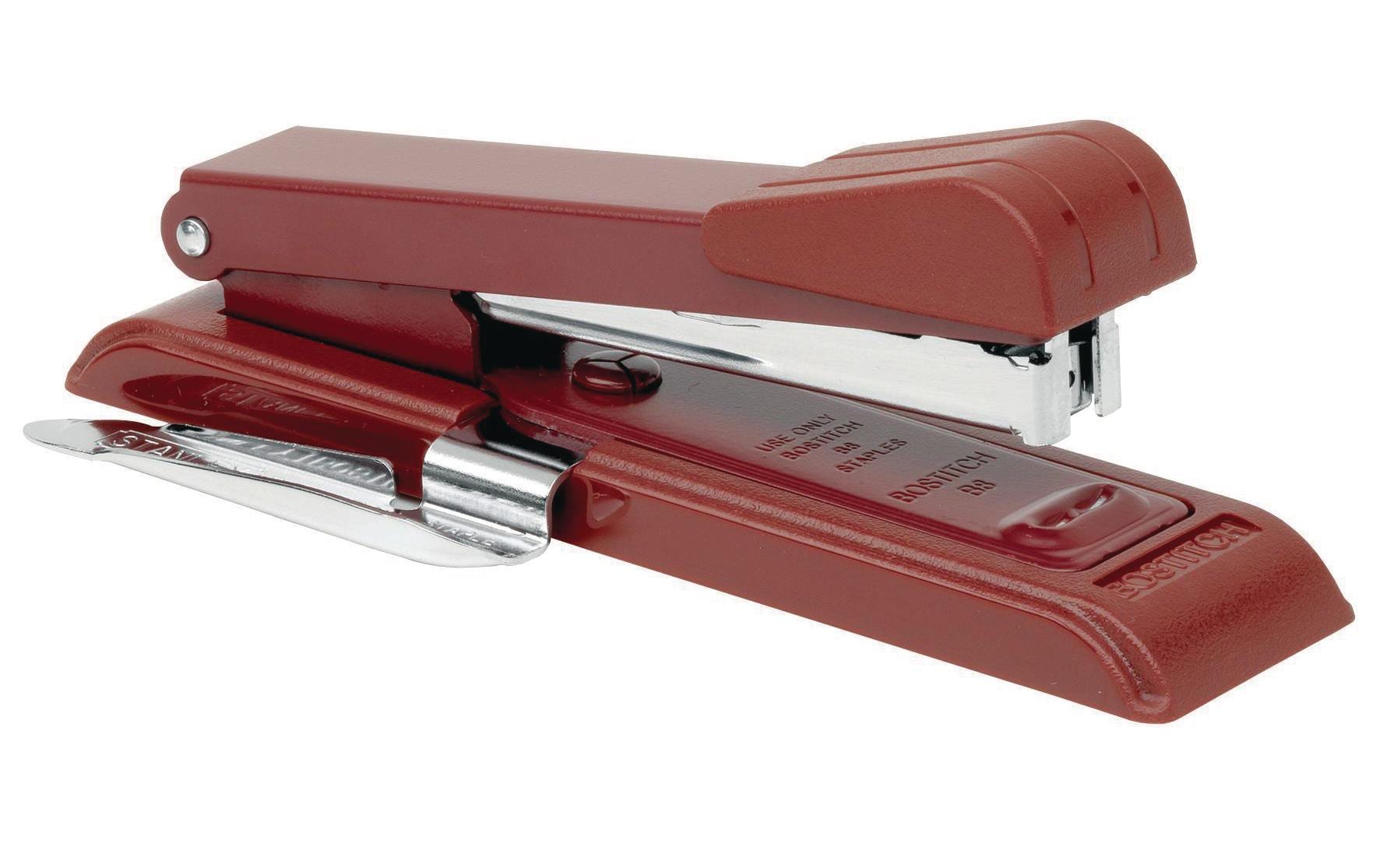 Bostitch Classic B8 Heftgerät – 30 Blatt, für B8, Weinrot