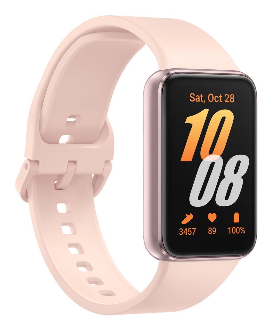 Samsung Galaxy Fit 3 40 mm – Aluminium Roségold, Sportarmband, 50 m, für Android-Smartphones ab Android 10