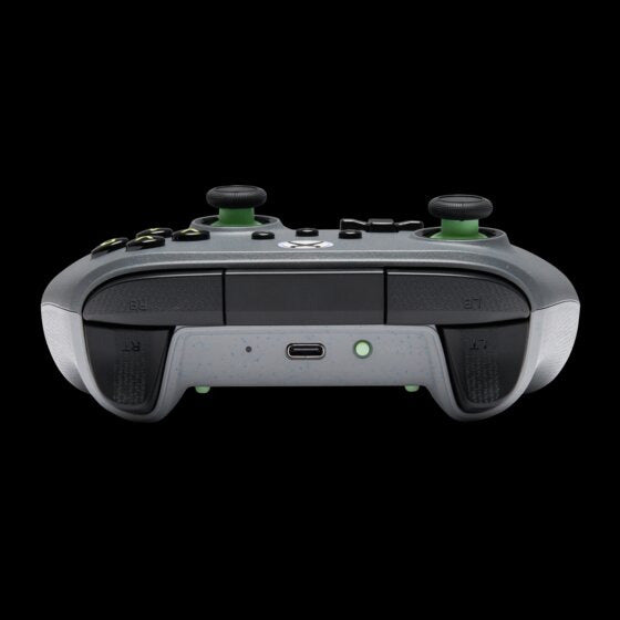 PowerA Advantage Wireless – Gamepad – USB + RF + Bluetooth, Schiefergrau, für Xbox Series X|S, Xbox One & PC