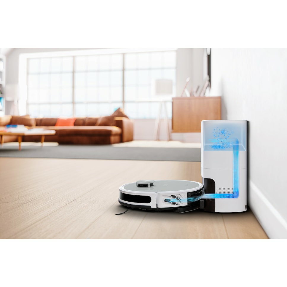 MEDION Robotersauger X21 – 0,6 l, Akkubetrieb, 3,0 kg, für Amazon Alexa