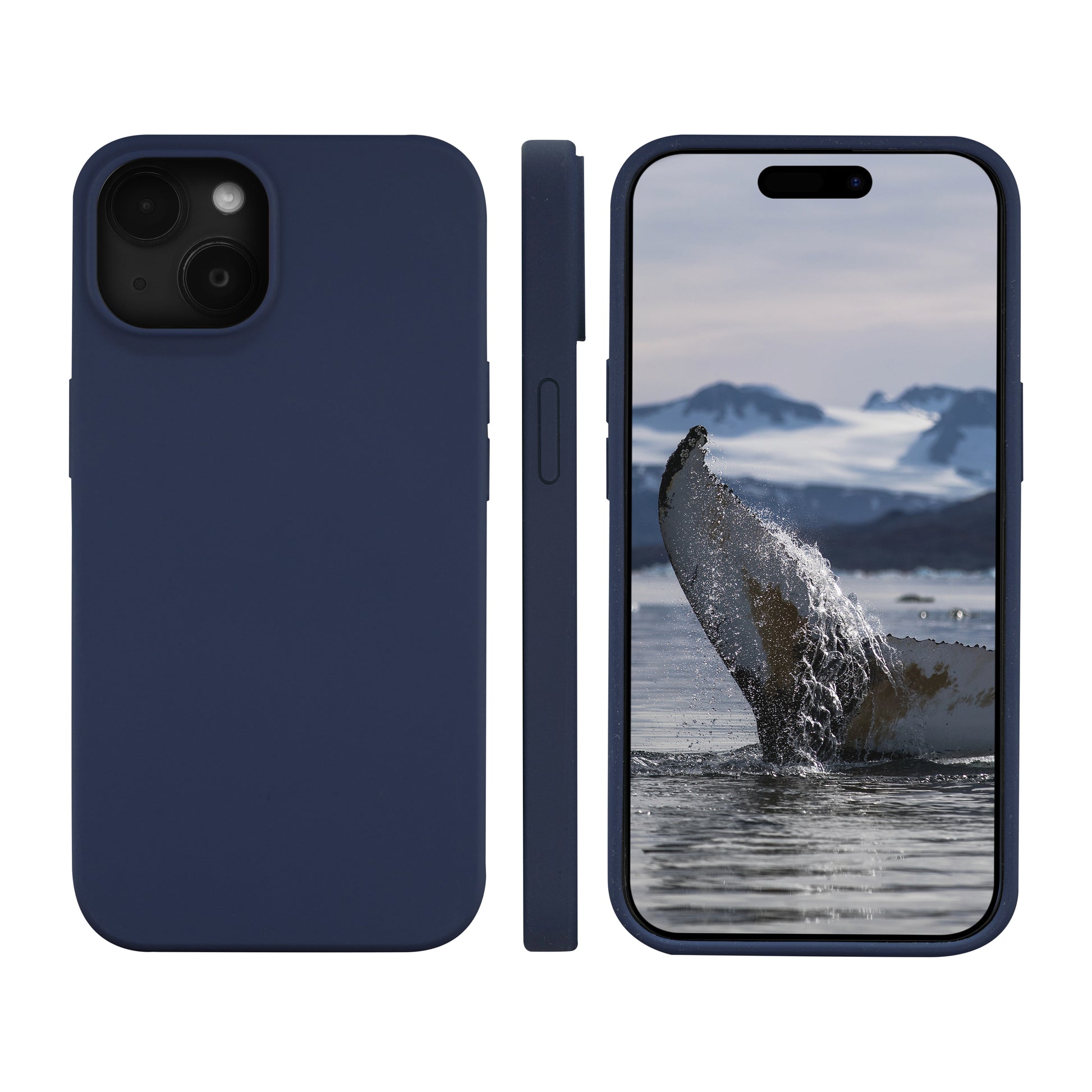 dbramante1928 Monaco – Backcover – für Apple iPhone 15, MagSafe, Blau