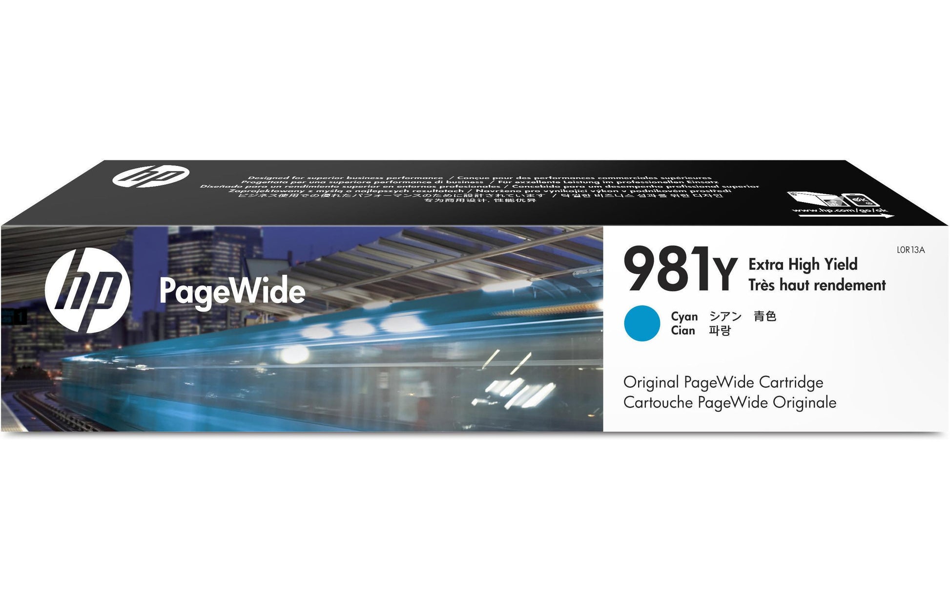 HP Tintenpatrone 981Y, cyan, 16'000 Seiten