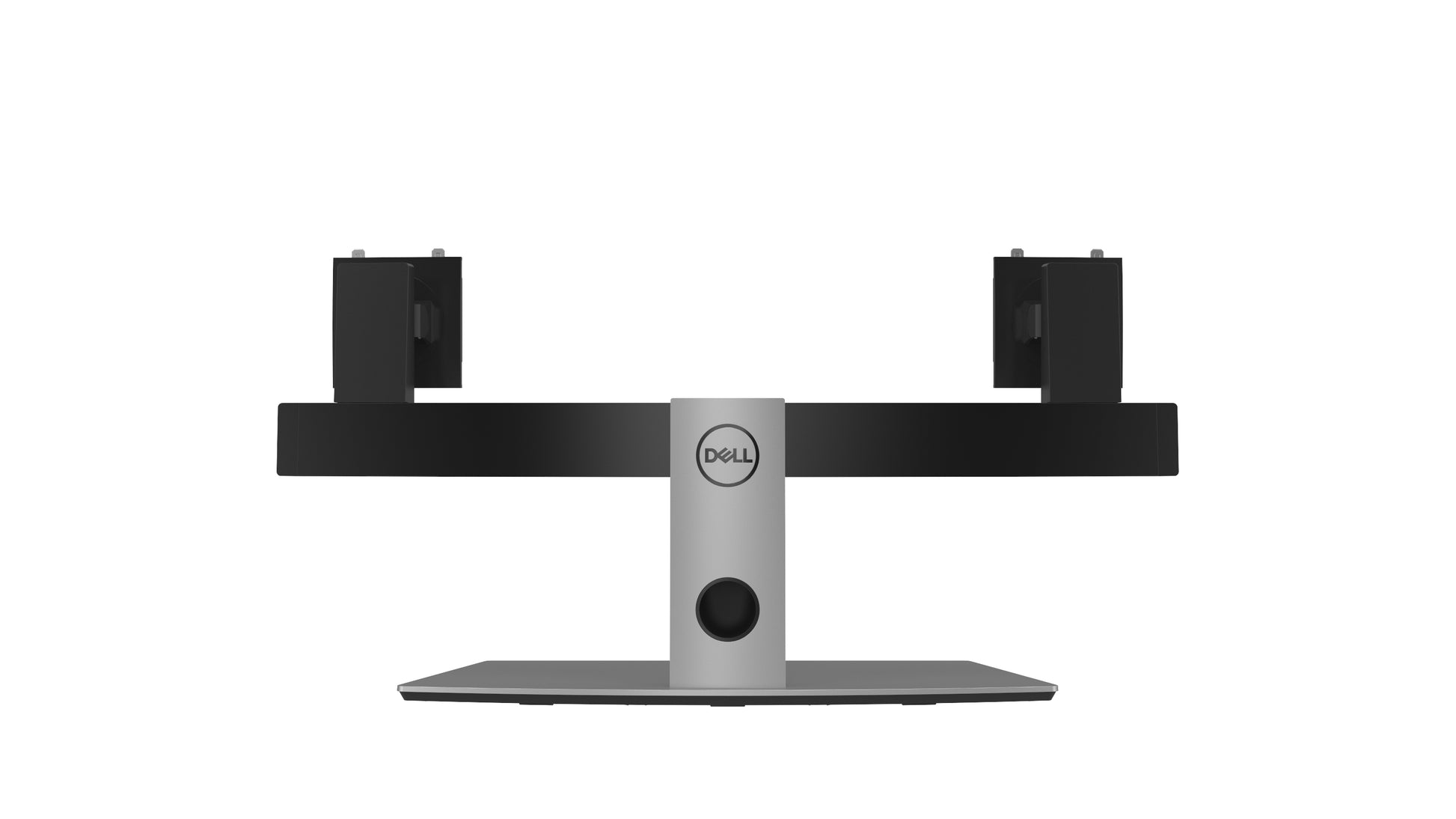 DELL MDS19 – Tischhalterung, Dual, Standfuss, bis 27", VESA 100 × 100 mm, 6 kg, schwarz