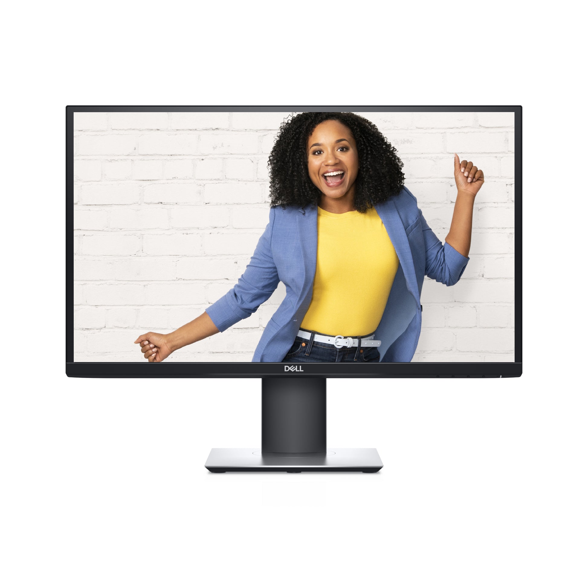 DELL P2419H – Monitor, 24", IPS, 60 Hz, 250 cd/m², USB-Hub integriert, VESA 100 × 100, Schwarz