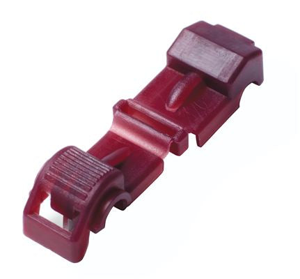 Gardena Kabelverbinder, 6 Verbinder + 2 Anschlussklemmen – für R40Li – rot