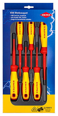 Knipex Schraubendreher-Set – 00 20 12 V04