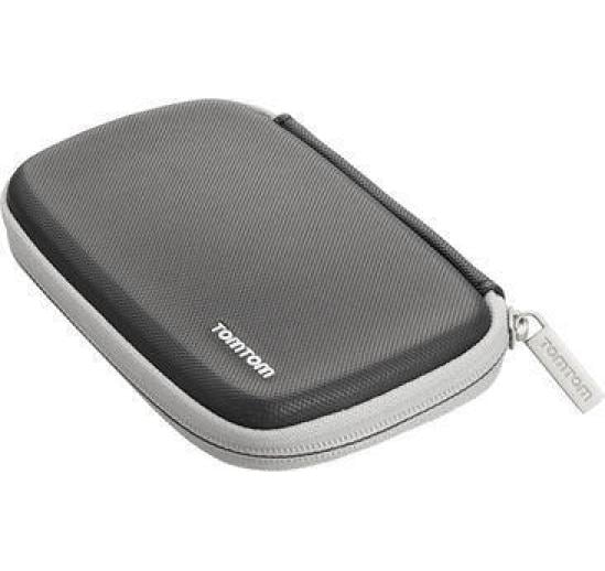 TomTom Pouch/Umhängetasche – für TomTom GO/START/VIA/Rider (Auswahl), grau