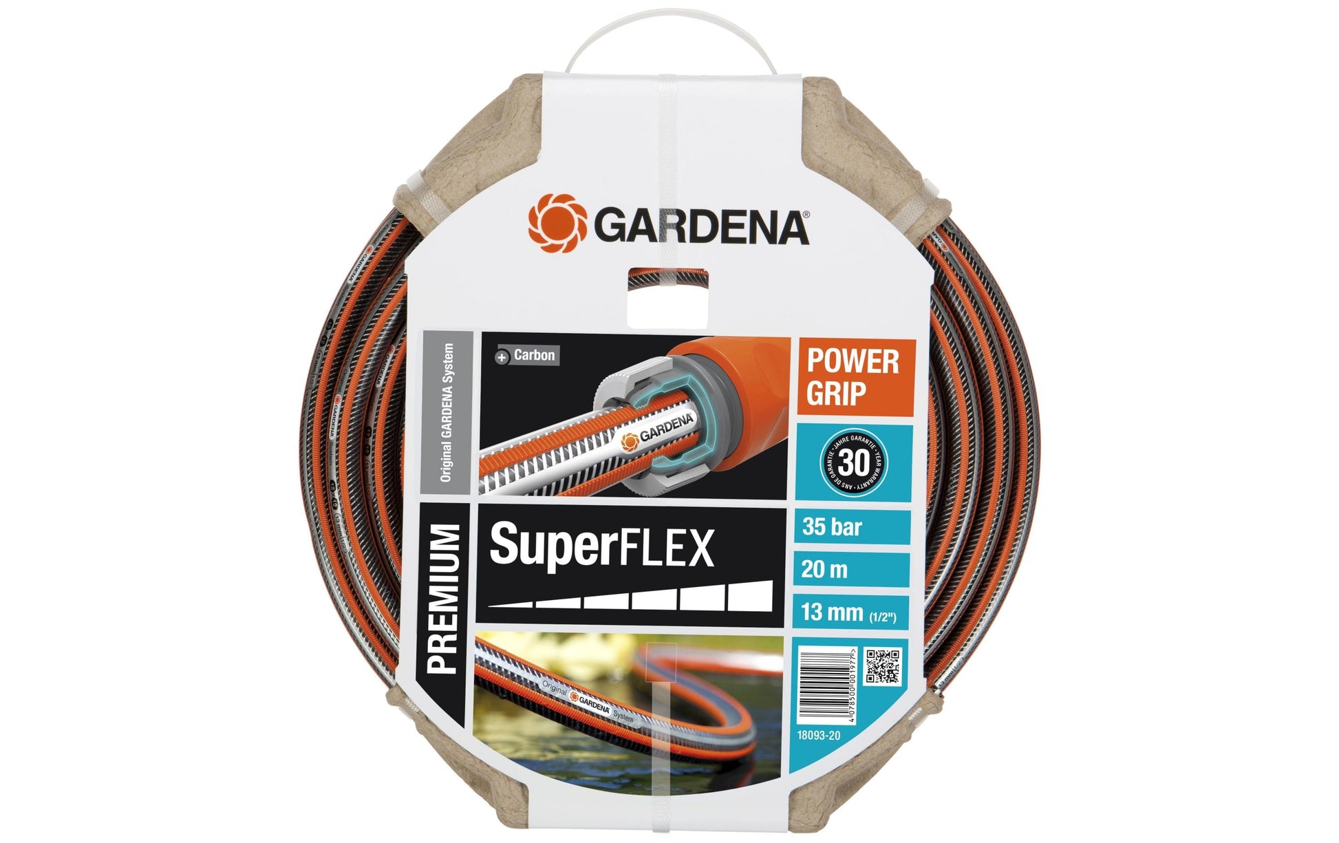 Gardena Gartenschlauch – 30 m – Orange