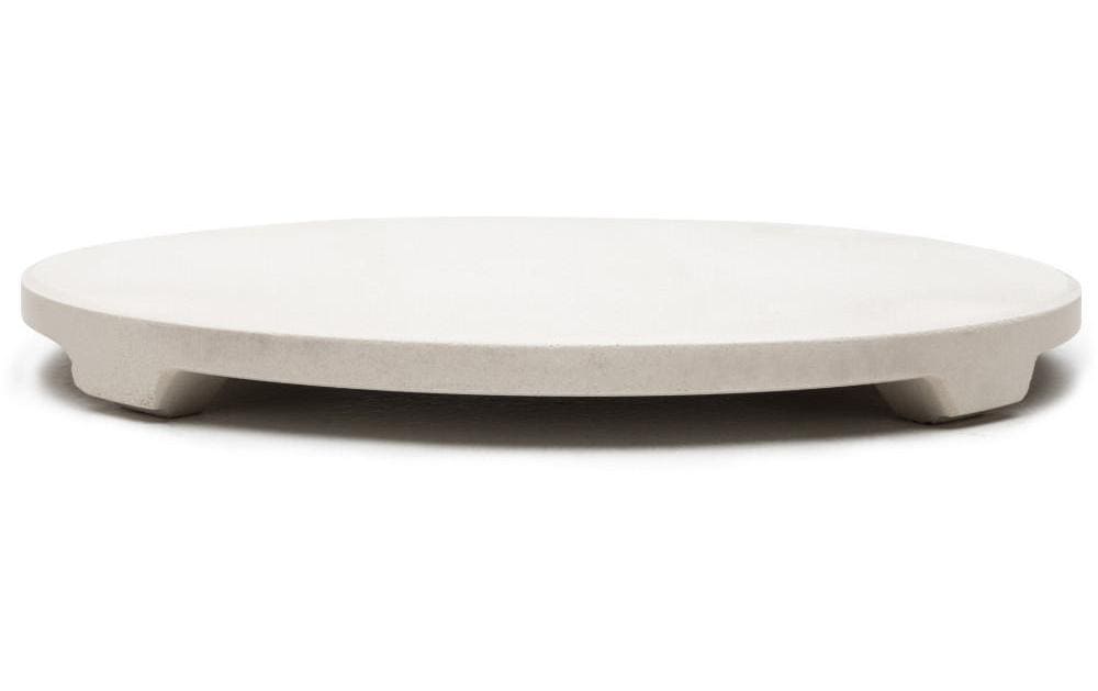 COBB – Pizzastein Ø 26 × 2,6 cm, Keramik, weiss, für COBB Premier, EasyToGo