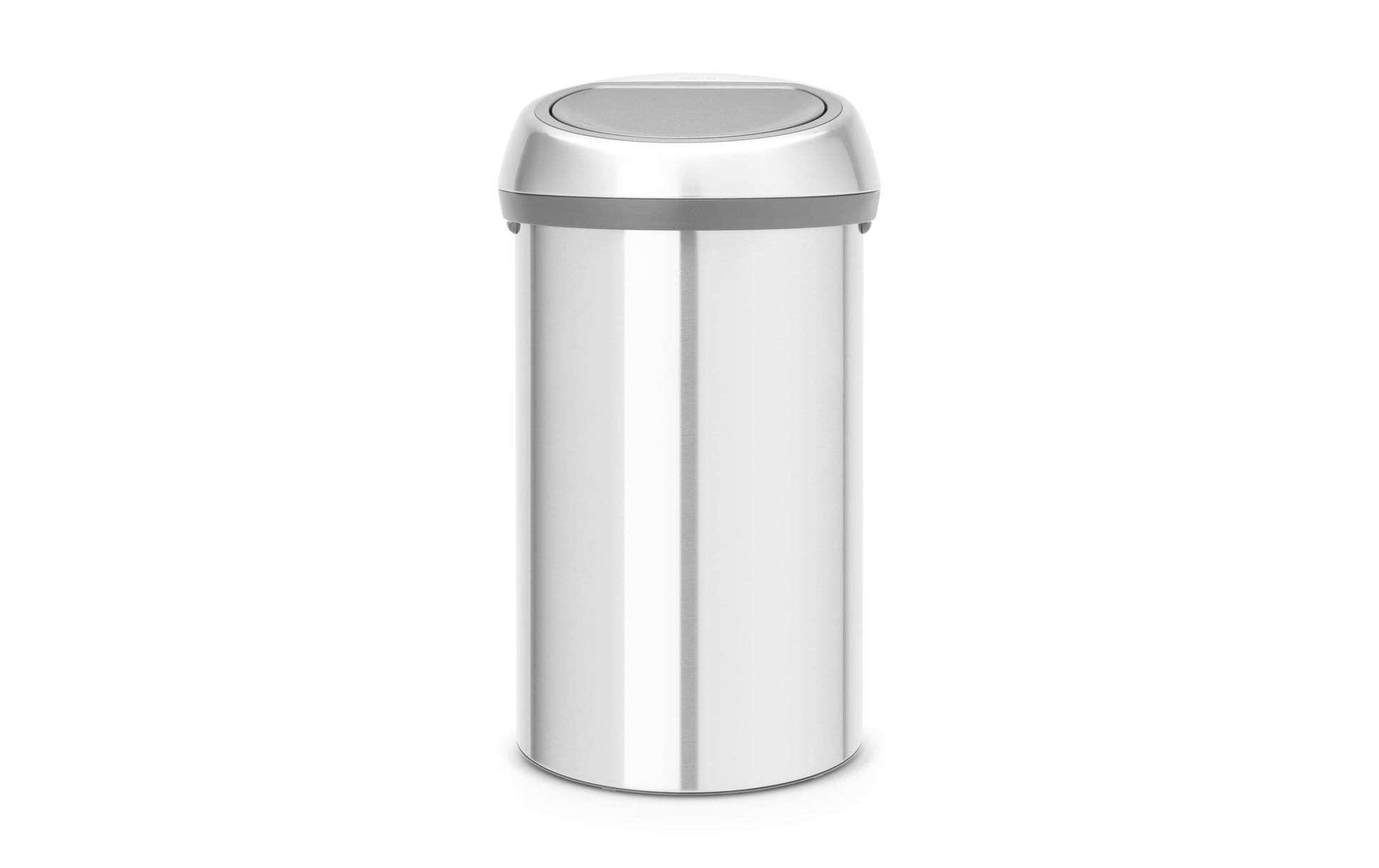 Brabantia Papierkorb – 60 l – Edelstahl – Ø 400 × H 710 mm