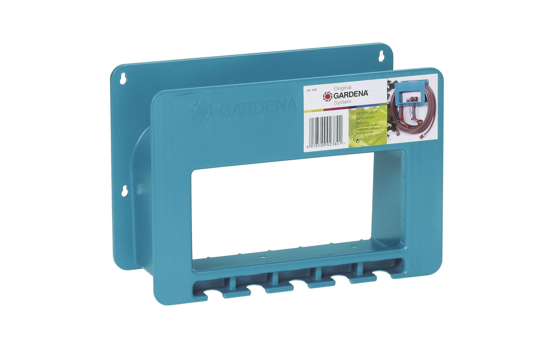Gardena Wandschlauchhalter 35 m – zur Wandmontage, Blau