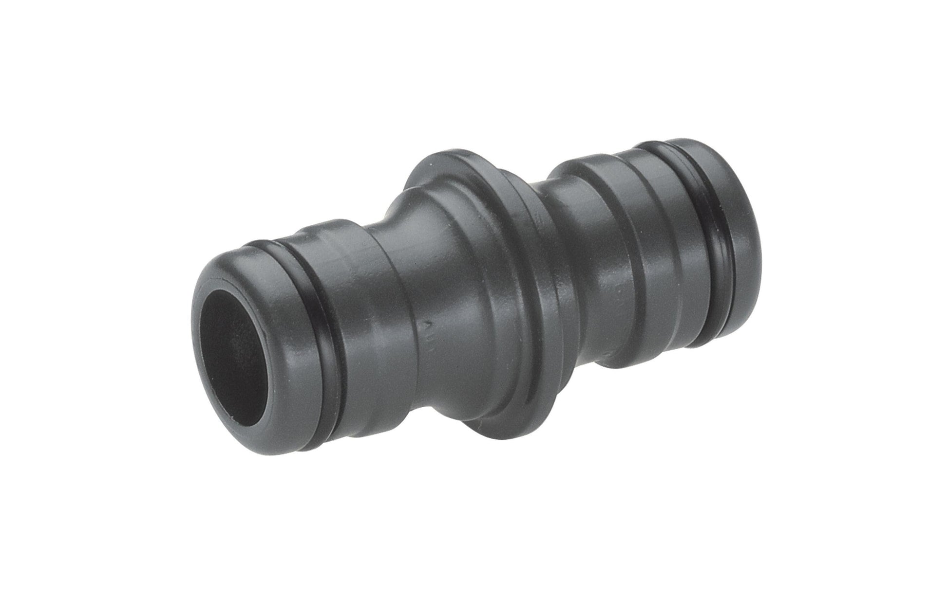 Gardena Schlauchkupplung SB-Profi-System – 2-fach, Kunststoff, schwarz – für Wasserhahn mit 19 mm Gewinde