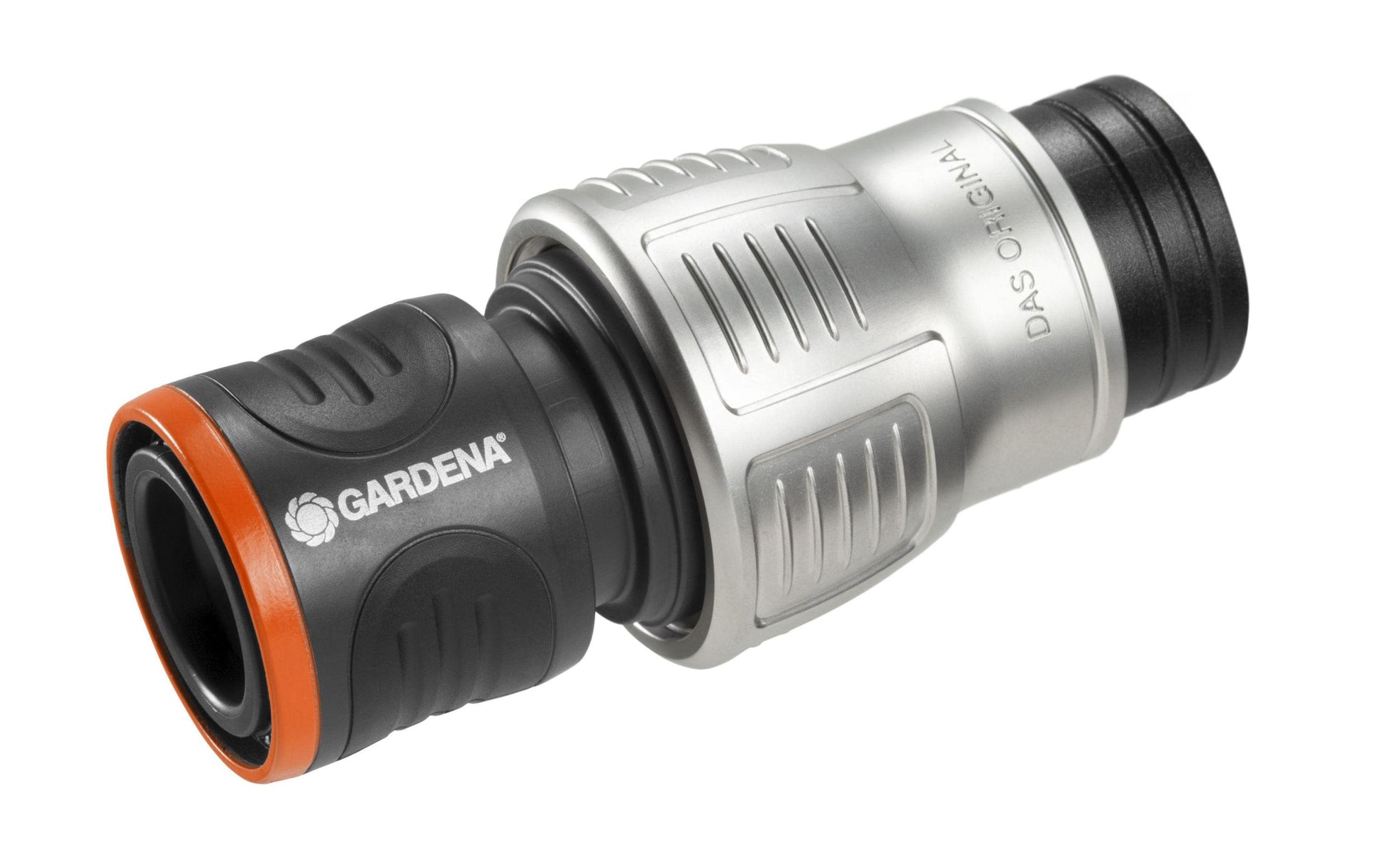 Gardena Kupplung – Gewinde 3/4", Ø 19 mm, Metall/Kunststoff, Schwarz/Metallisch