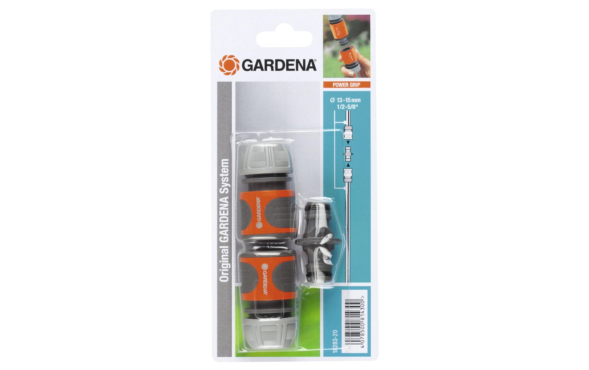 Gardena Schlauchkupplung 13 mm (1/2") Kunststoff – 1 Stk
