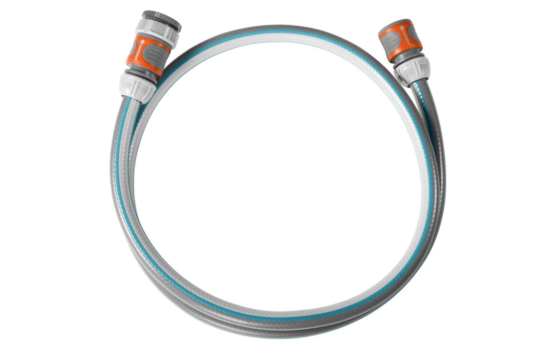 Gardena Classic Anschluss-Set 1,5 m, 13 mm PVC – Flexischlauch – max. 22 bar